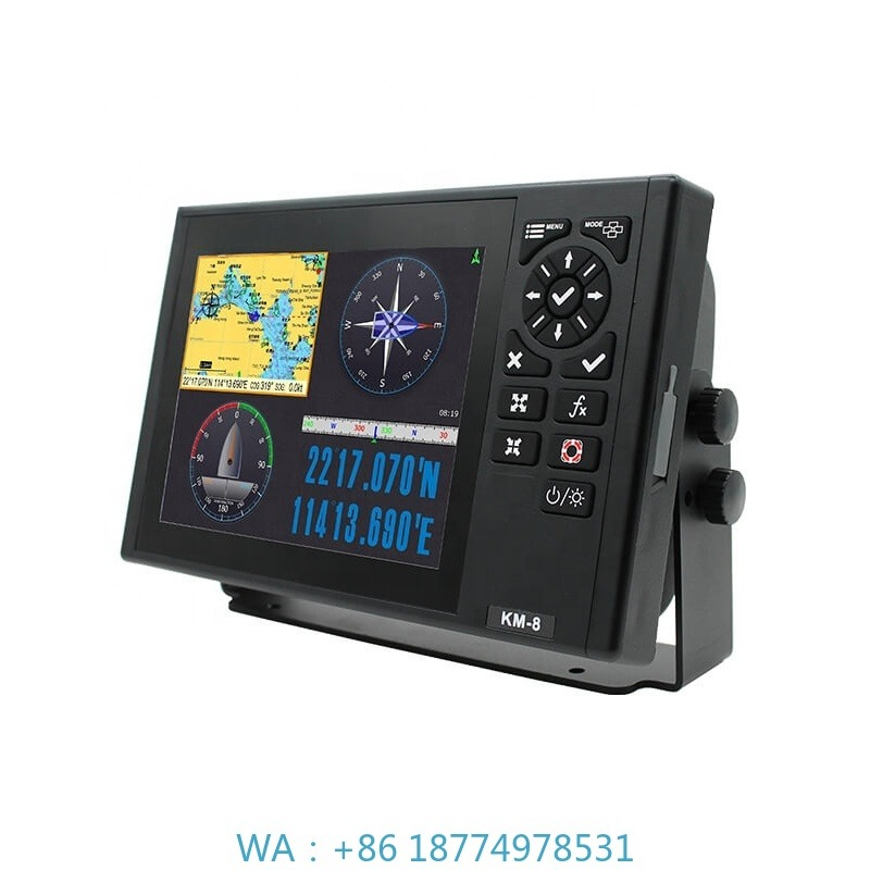 Fishing Depth Finder - เครื่องวัดความลึก/เครื่องหาปลา GPS พร้อมหัววัดปลา KM-8 (ใหม่!) จอแสดงผลมัลติฟังก์ชั่นพร้อมเครื่องพล็อตแผนที่