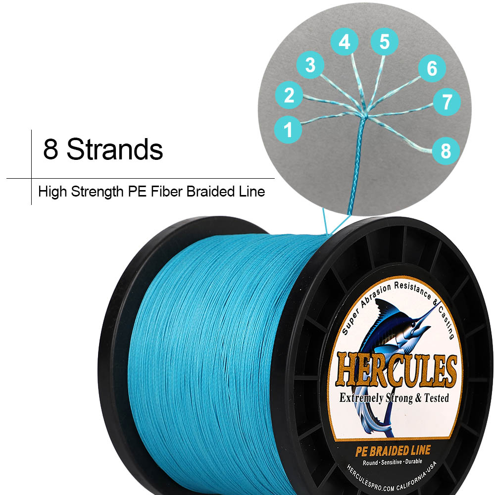 Hercules 8 Strand Braided 10-1 - Fish Finder Cable บทวิจารณ์และราคา