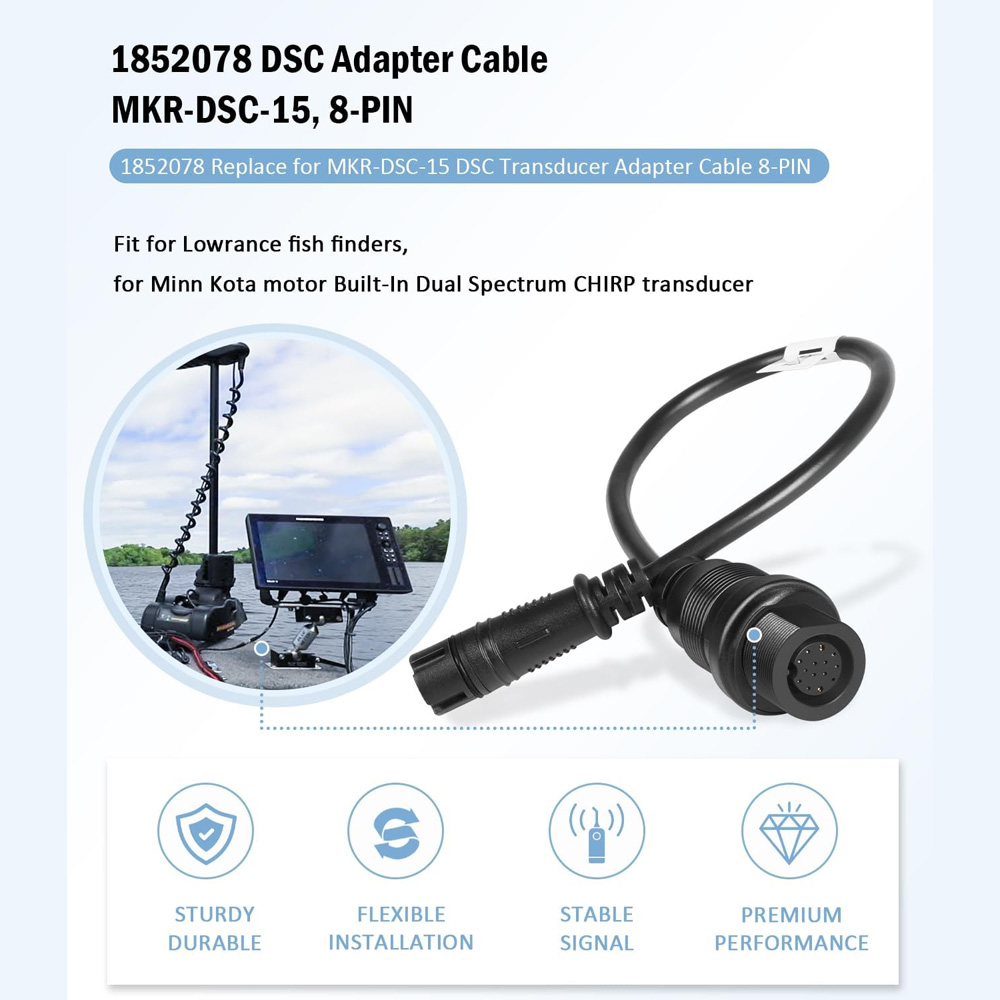 สายอะแดปเตอร์ทรานสดิวเซอร์ MKR - Fish Finder Cable บทวิจารณ์และราคา